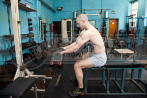 Dumbbell Preacher Curls